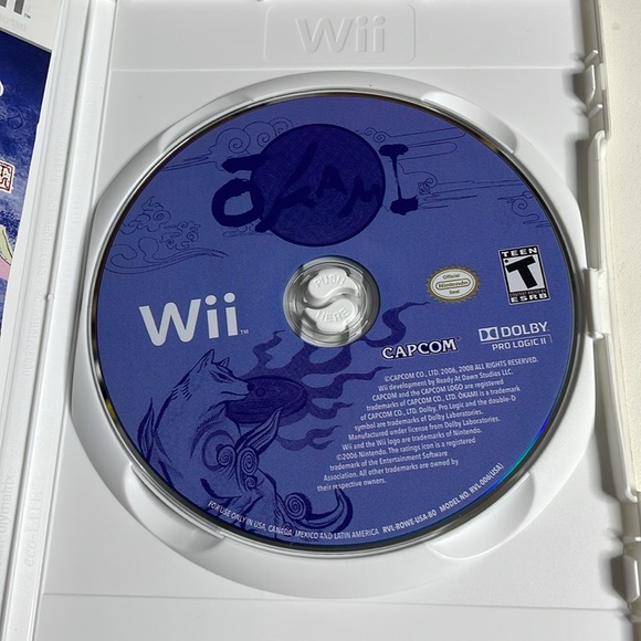 Okami for Nintendo Wii. Complete in Box. CIB. Tested and works.‎ - Picture 4 of 5